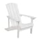 Flash Furniture Charlestown All-Weather Poly Resin Wood Adirondack Chair in White JJ-C14501-WH-GG - alternate 4